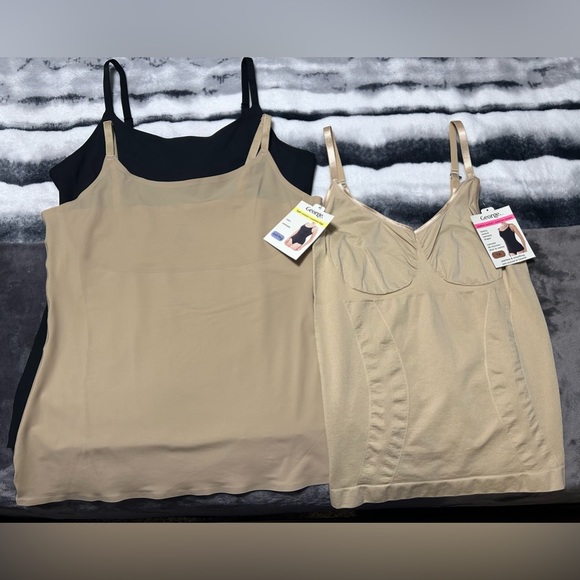George Other - **NWT** Lot of 3 Shapewear Camisoles